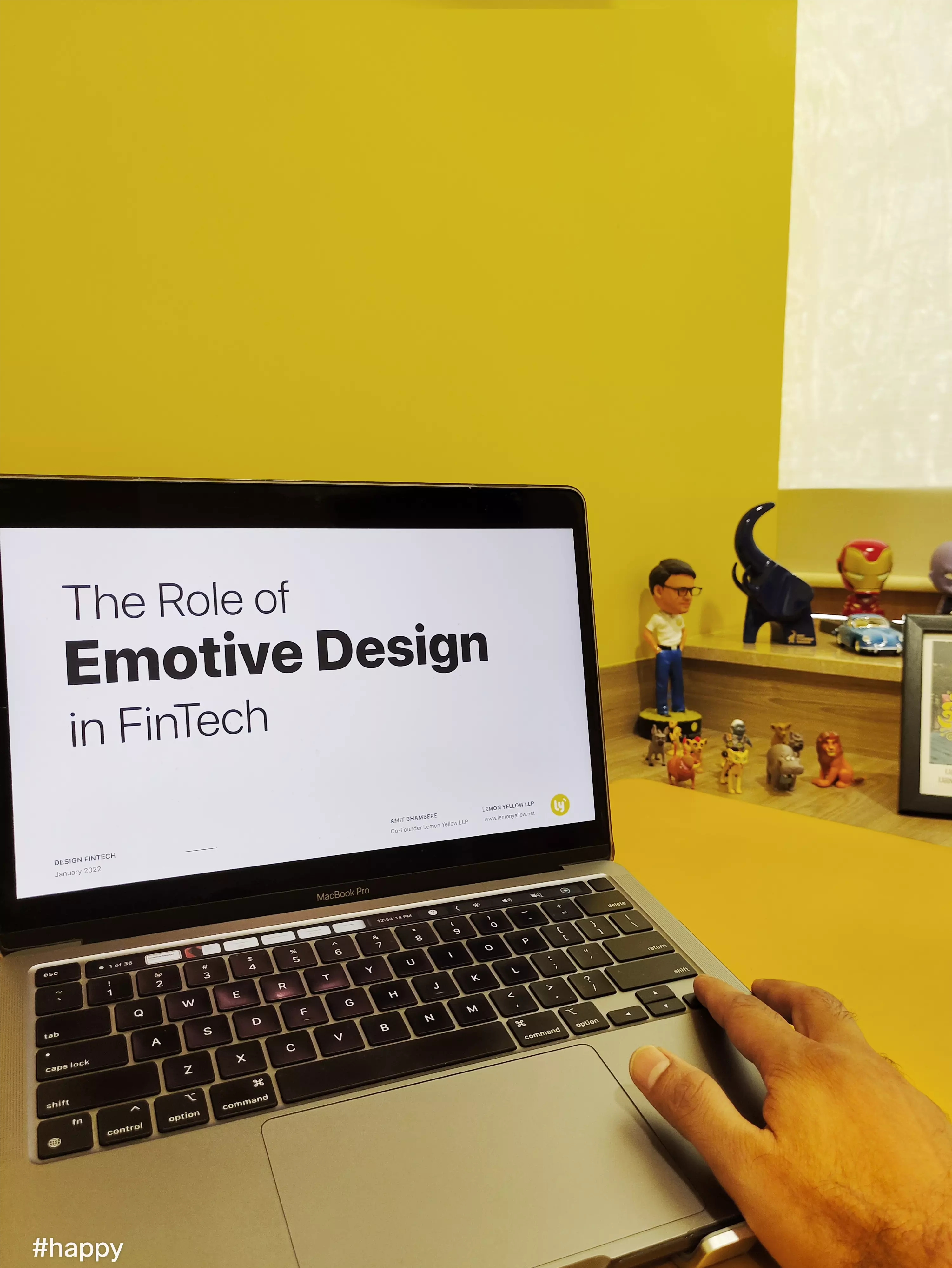 The role of emotive design presentation at FinTech Festival India