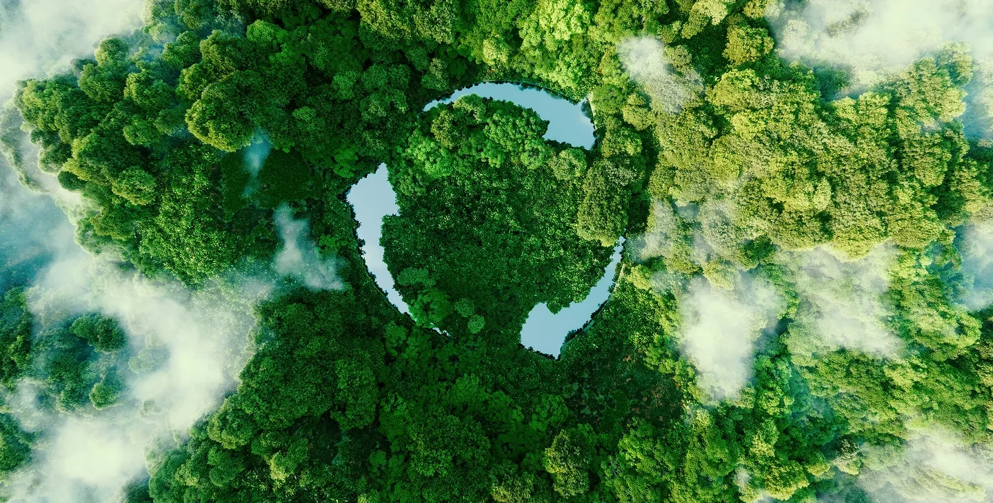 Banner of green initiatives